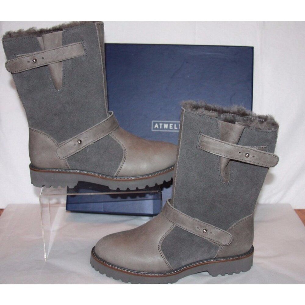 Atwell Women's 5 Dorchester Low Moto Boots - New